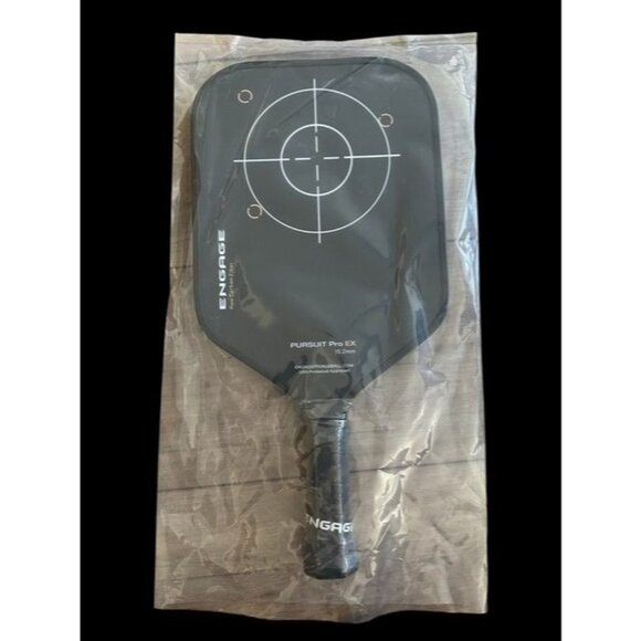 Engage Pursuit Pro EX 15.2mm Pickleball Paddle Raw Carbon Fiber Artic Gold NEW - Picture 6 of 7